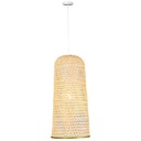 LÁMPARA COLGANTE S E27 MAX 60W D300x600H BAMBÚ ARTE ILLUMINA CROSSLINE