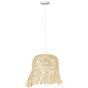 LÁMPARA COLGANTE S E27 MÁX 60W D400xH430 BAMBÚ ARTE ILLUMINA CROSSLINE