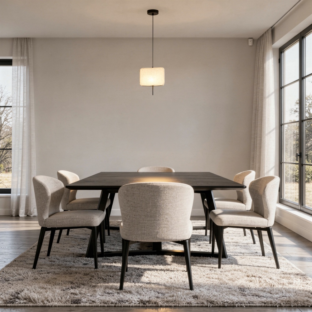LÁMPARA DE TECHO COLGANTE DE TELA E14 MÁX. 8W Ø250xH900mm BEIGE ARTE ILLUMINA TOSCANY
