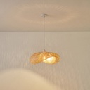 LÁMPARA DE TECHO COLGANTE BAMBÚ 1xE27 MAX 40W 430x430x220mm ARTE ILLUMINA LAGOON