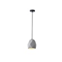 LÁMPARA DE TECHO COLGANTE HORMIGÓN 1xΕ27 Ø160X1670mm GRIS ARTE ILLUMINA ARME