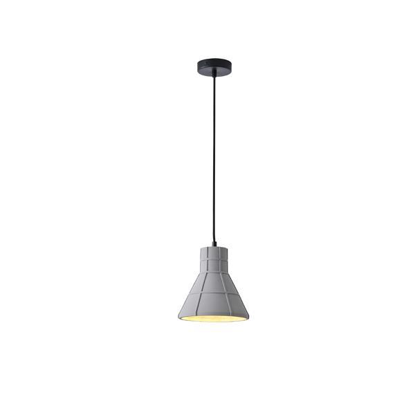 LÁMPARA DE TECHO COLGANTE DE HORMIGÓN 1xΕ27 Ø200x1710mm GRIS ARTE ILLUMINA ARME