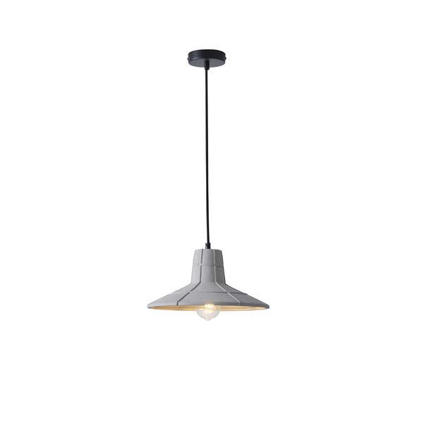 LÁMPARA DE TECHO COLGANTE DE HORMIGÓN 1xΕ27 Ø320x1660mm GRIS ARTE ILLUMINA ARME