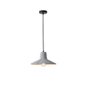 LÁMPARA DE TECHO COLGANTE DE HORMIGÓN 1xΕ27 Ø320x1660mm GRIS ARTE ILLUMINA ARME