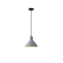 LÁMPARA DE TECHO COLGANTE HORMIGÓN 1xE27 Ø240X1710mm GRIS ARTE ILLUMINA YESO