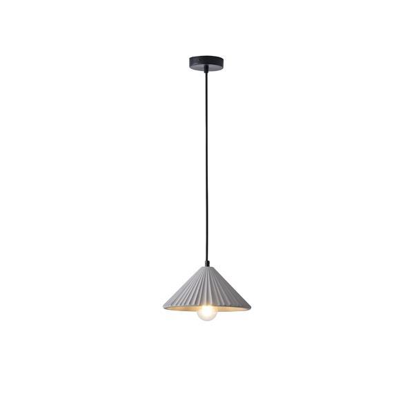 LÁMPARA DE TECHO COLGANTE HORMIGÓN 1xE27 Ø250X1640mm GRIS ARTE ILLUMINA PLATRE