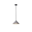 LÁMPARA DE TECHO COLGANTE HORMIGÓN 1xE27 Ø250X1640mm GRIS ARTE ILLUMINA PLATRE