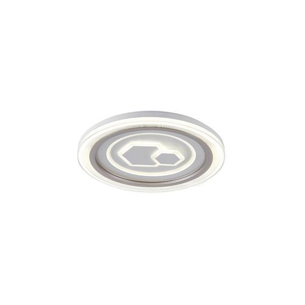 PLAFÓN DE TECHO LED 60W 5100lm 3000K Ø50 3000-4000-6500K 3CCT 490x50mm BLANCO ARTE ILLUMINA MOTIVO