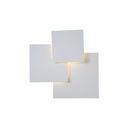 PLAFON DE TECHO O PARED LED 16W 1400lm 3000Κ 450x440mm BLANCO ARTE ILLUMINA THALIA