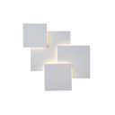 PLAFON DE TECHO O PARED LED 30W 2600lm 3000Κ 550x550mm BLANCO ARTE ILLUMINA THALIA