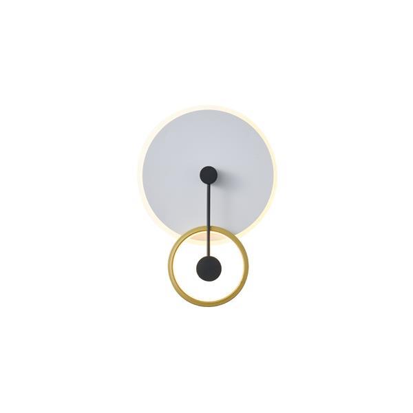 APLIQUE DE PARED LED 15W 1000lm 3000K 280x400x70mm ORO ARTE ILLUMINA O CLOCK