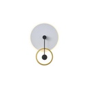 APLIQUE DE PARED LED 15W 1000lm 3000K 280x400x70mm ORO ARTE ILLUMINA O CLOCK
