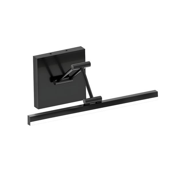 LUMINARIAS PARA BAÑO 14W 1260lm 3CCT(3000-4000-6000K) 400mm IP44 NEGRO ARTE ILLUMINA AURA