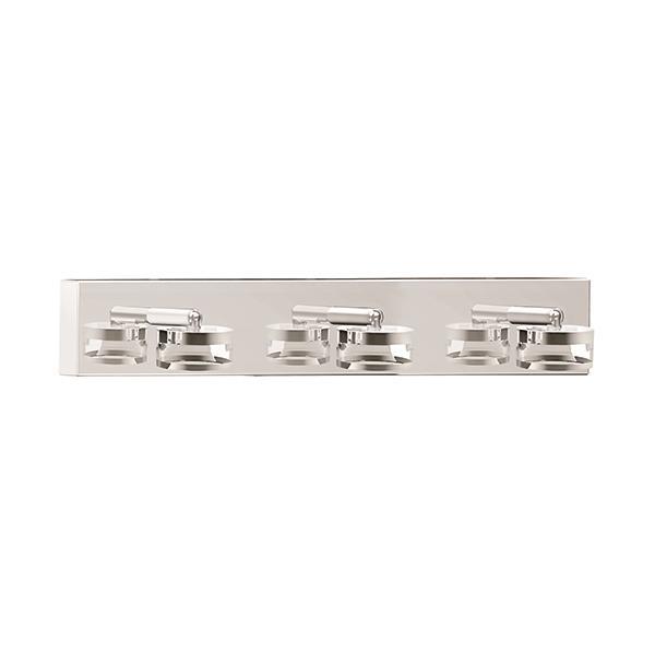APLIQUE DE PARED PARA BAÑO 3X3W 500lm IP44 CROMO ARTE ILLUMINA FRESH