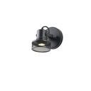 FOCO DE TECHO CON MALLA 1xGU10 MAX8W 165x100x152mm NEGRO ARTE ILLUMINA