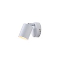FOCO INDIVIDUAL METÁLICO 1xGU10 MAX 7W 135x80x95mm BLANCO ARTE ILLUMINA OLYMP