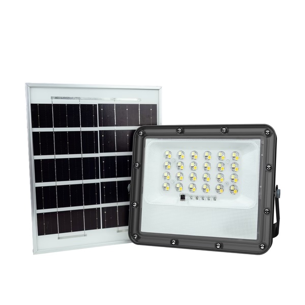 PROYECTOR LED SMD SOLAR 50W IP66 NEGRO 3CCT (3000-4000-6000K) PLUS
