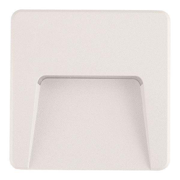 APLIQUE PARED "SCHRITT" LED LUZ DE PASO 3W IP65 230V 3CCT 120x120mm PRO ARTE ILLUMINA