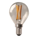 BOMBILLA LED G45 FILAMENTO CRUZADO 4.2W E14 220-240V