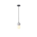 LÁMPARA DE TECHO COLGANTE DE HORMIGÓN Y VIDRIO G9 Ø100X1710mm ARTE ILLUMINA SALPICO