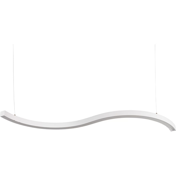 LÁMPARA DE TECHO COLGANTE LINEAL "TIPO S" 35x35mm 140lm/W 24V 
