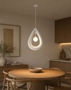 LÁMPARA DE TECHO COLGANTE DE POLIESTIRENO 330x200mm ARTE ILLUMINA DROPA