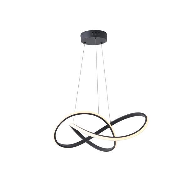LÁMPARA DE TECHO COLGANTE ALUMINIO LED 30W 2000lm 3000K 600x1200mm ARTE ILLUMINA VENUS