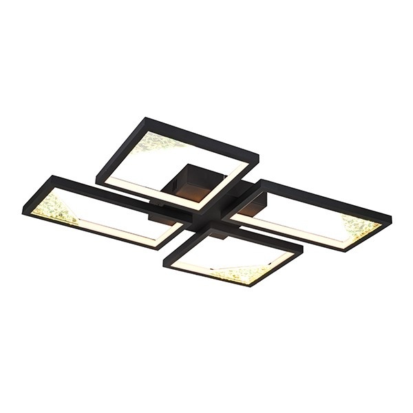 LÁMPARA DE TECHO ALUMINIO LED 36W 1200lm 3000K 450x580x55mm ARTE ILLUMINA SQUARE