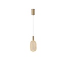 LÁMPARA DE TECHO COLGANTE LED 6.3W 648lm 3000K Ø130x1588mm ARTE ILLUMINA PERFORATO