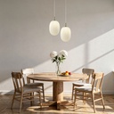 LÁMPARA DE TECHO COLGANTE CRISTAL 1xE27 MÁX. 15W 150x230mm ARTE ILLUMINA CANDY