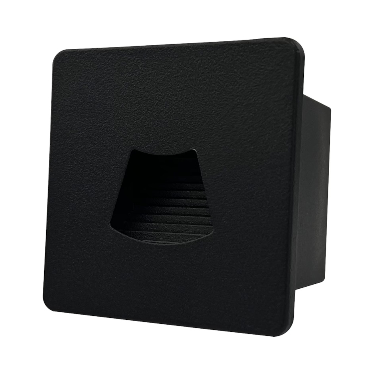 EMPOTRABLE DE PARED LED 3W DC24V 18lm IP54 85x85x46mm ARTE ILLUMINA