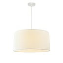 LÁMPARA DE TECHO COLGANTE DE TELA 1xE27 MÁX. 15W Ø530x1500mm ARTE ILLUMINA SOHO