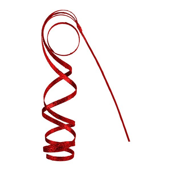 SERPENTEANTE RAMA, ROJO, 51CM