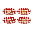 JUEGO DE 4 CIRCO PLATOS CON 4 FIGURAS, 20.30∅