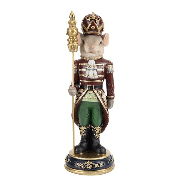 PEQUEÑO SOLDADO RATÓN, POLIRRESINA, 36CM
