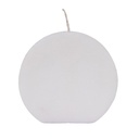 VELA CIRCULAR BLANCO RAYADO TALCO 15X15CM