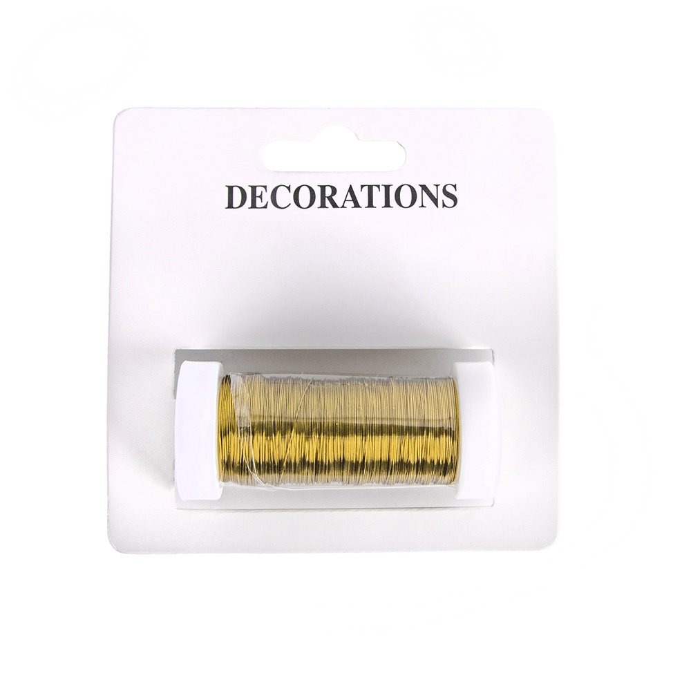 FINO SUAVE CABLE, DORADO, 0.3MMX50M