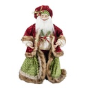 PAPÁ NOEL EN A TERCIOPELO BARROCO VESTIDO, 60CM