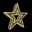 DISEÑO PROFESIONAL, ESTRELLA 3D, 230V, LED BLANCO CÁLIDO MANGUERA LUMINOSA, LED BLANCO CÁLIDO, 150X150X20CM, IP65