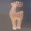 DISEÑO PROFESIONAL CIERVO 3D, 880 LED, 95X182X27CM, IP44