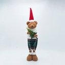 OSO DE PELUCHE CON ÁRBOL, 64CM