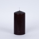 VELA MARRÓN 7X14CM