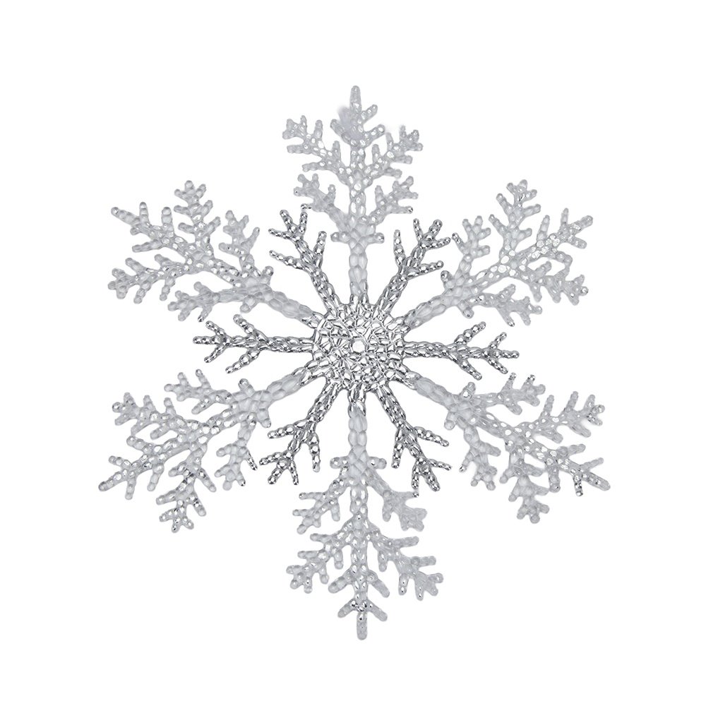 TRANSPARENTE COPO DE NIEVE, ACRÍLICO, 20CM