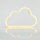 NUBE PILA CON NEON CUERDA, 29,5X18,2X1,5CM