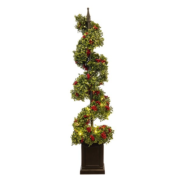 ILUMINADO ESPIRAL ÁRBOL, PE, 120CM