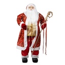 PAPÁ NOEL CON ELEGANTE ROJO ROPA, 90CM