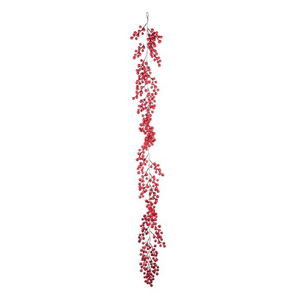DENSO RAMA CON ROJO BAYAS, 160CM