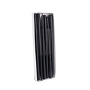 S/6 VELA VENECIANO NEGRO 40CM