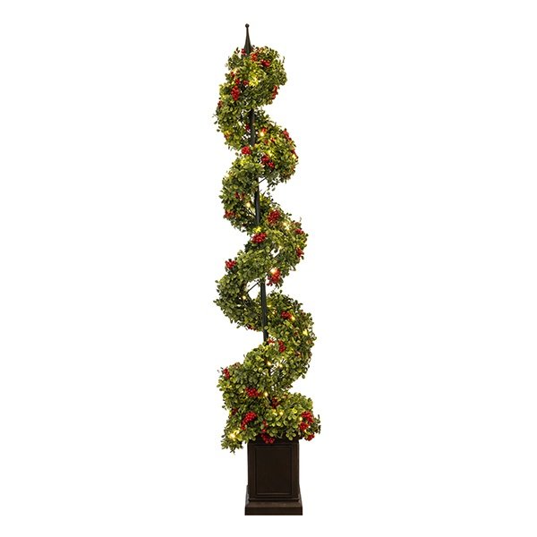 ILUMINADO ESPIRAL ÁRBOL, PE, 150CM