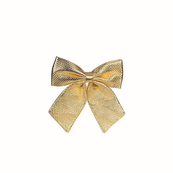 DORADO LAZO, CON TEXTURA EN RELIEVE, 16CM